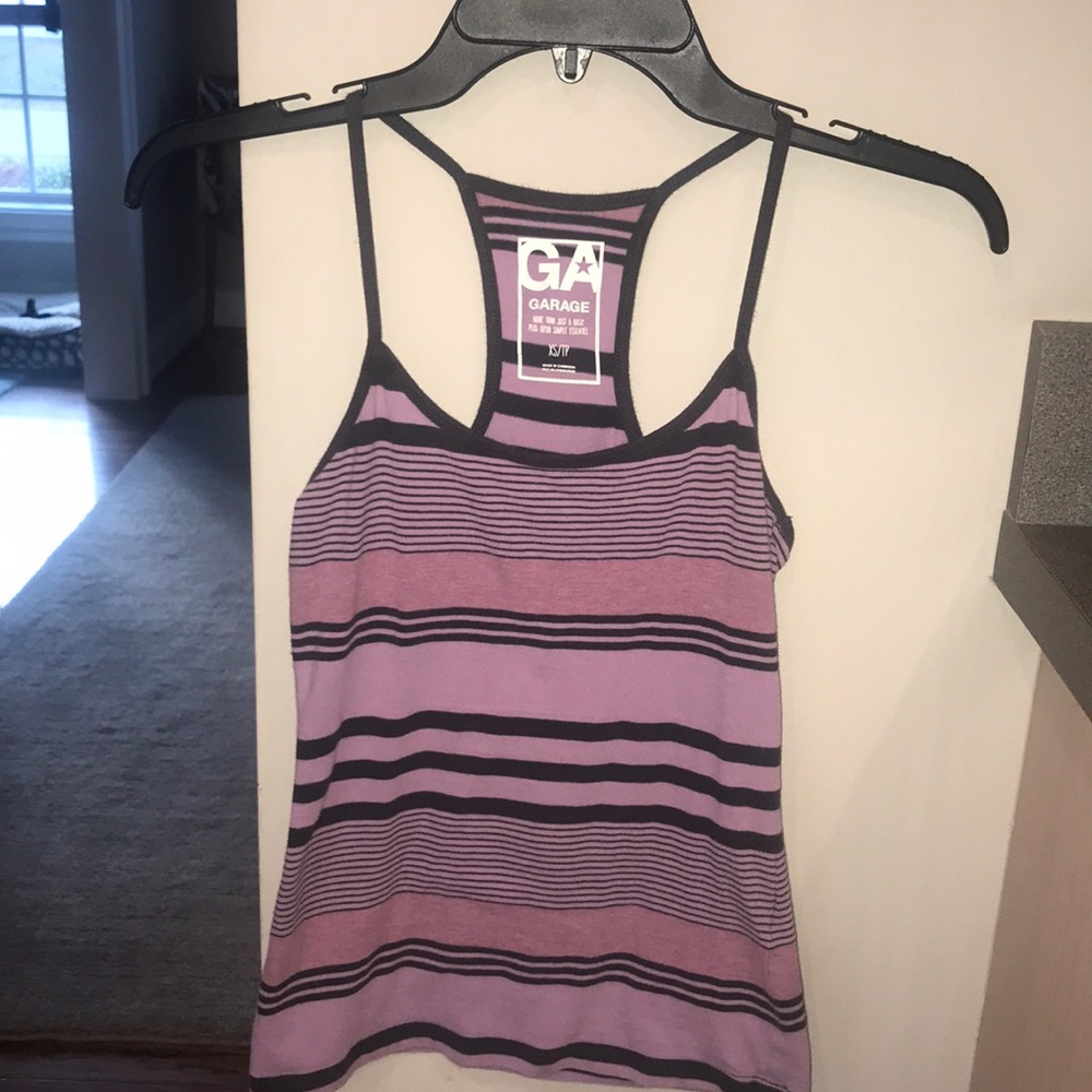Razor back tank top